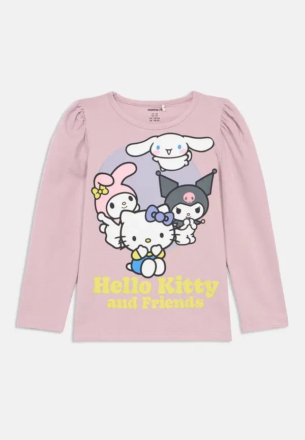 Футболка с Hello Kitty Hello Box Name It Dawn Pink, розовый — фото 3