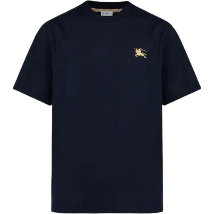 Мужская футболка с круглым вырезом Marine Blue Burberry