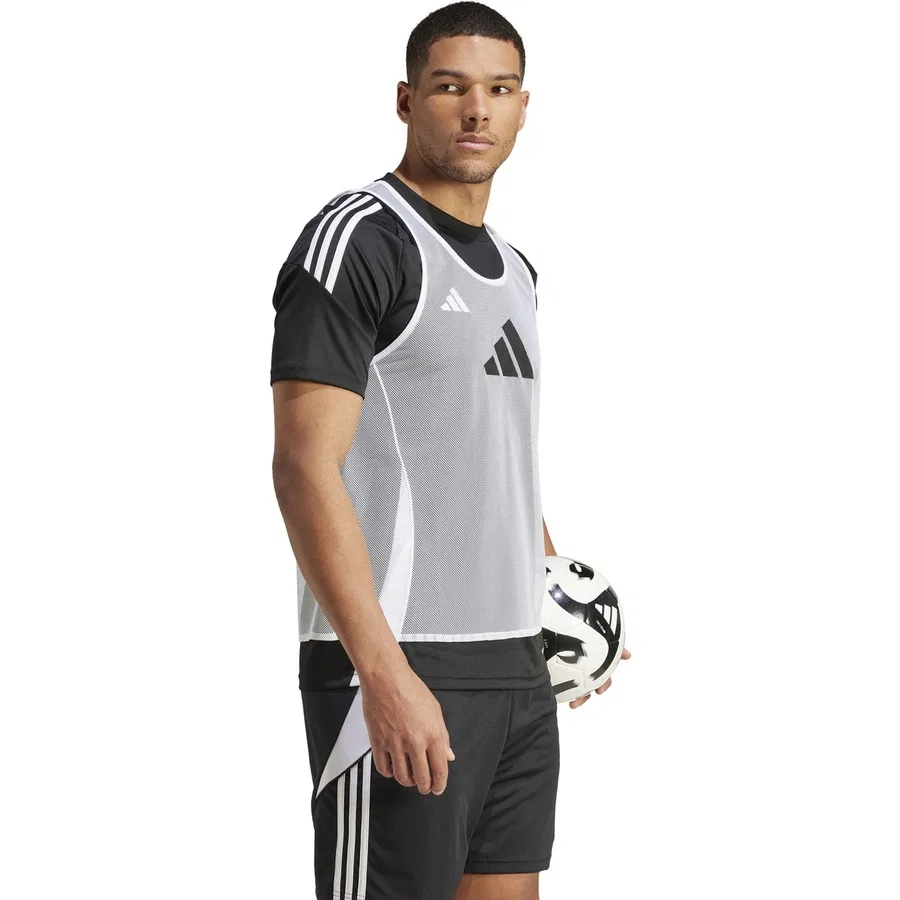 Спортивная футболка adidas JF3242 TRG BIB, Белый — фото 3