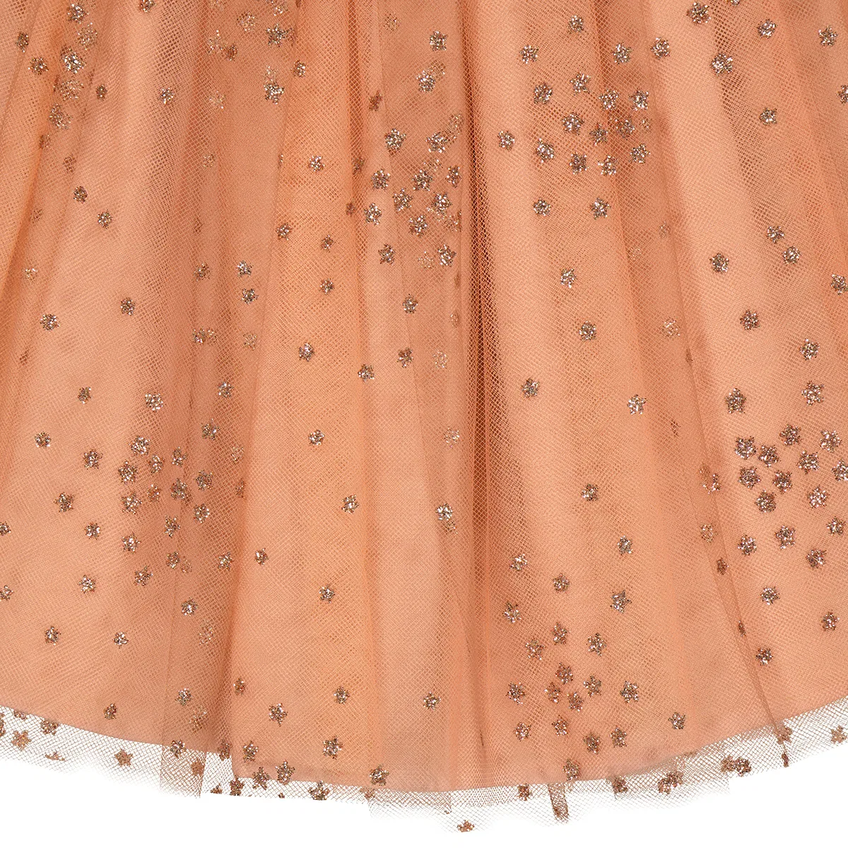 Юбка-пачка из фатина с блестками Girls Tulle Tutu Glitter Stars Skirt Bonton, Imp Etoile Rose — фото 3