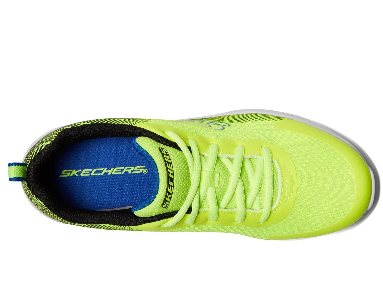 Детские ботинки для мальчиков на шнуровке Sergeants-Verdict Skechers, Yellow Textile Synthetic Black Blue Tr — фото 3