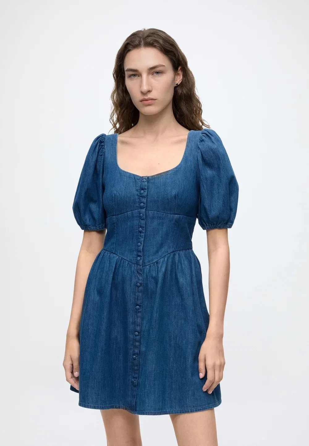 Джинсовое платье Gap, Medium Wash