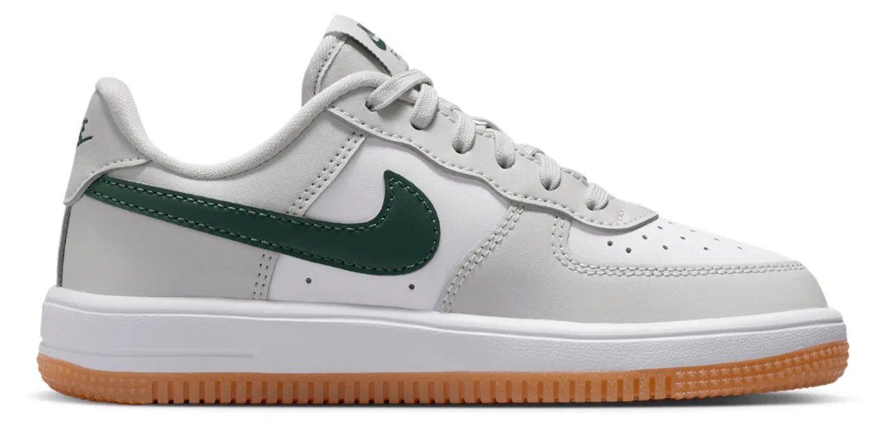 Кроссовки для девочек Air Force 1 Low Lace Nike, цвет White/Photon Dust/Fir