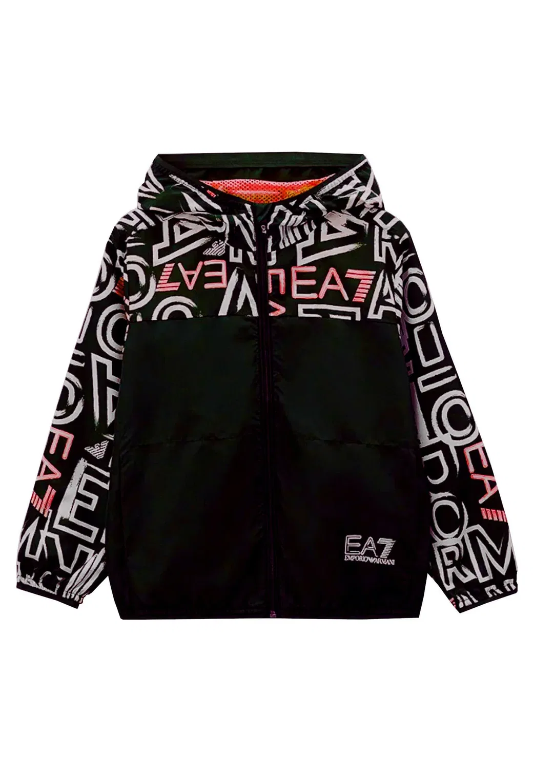 K-Way - ветровка Ea7 Emporio Armani, Black