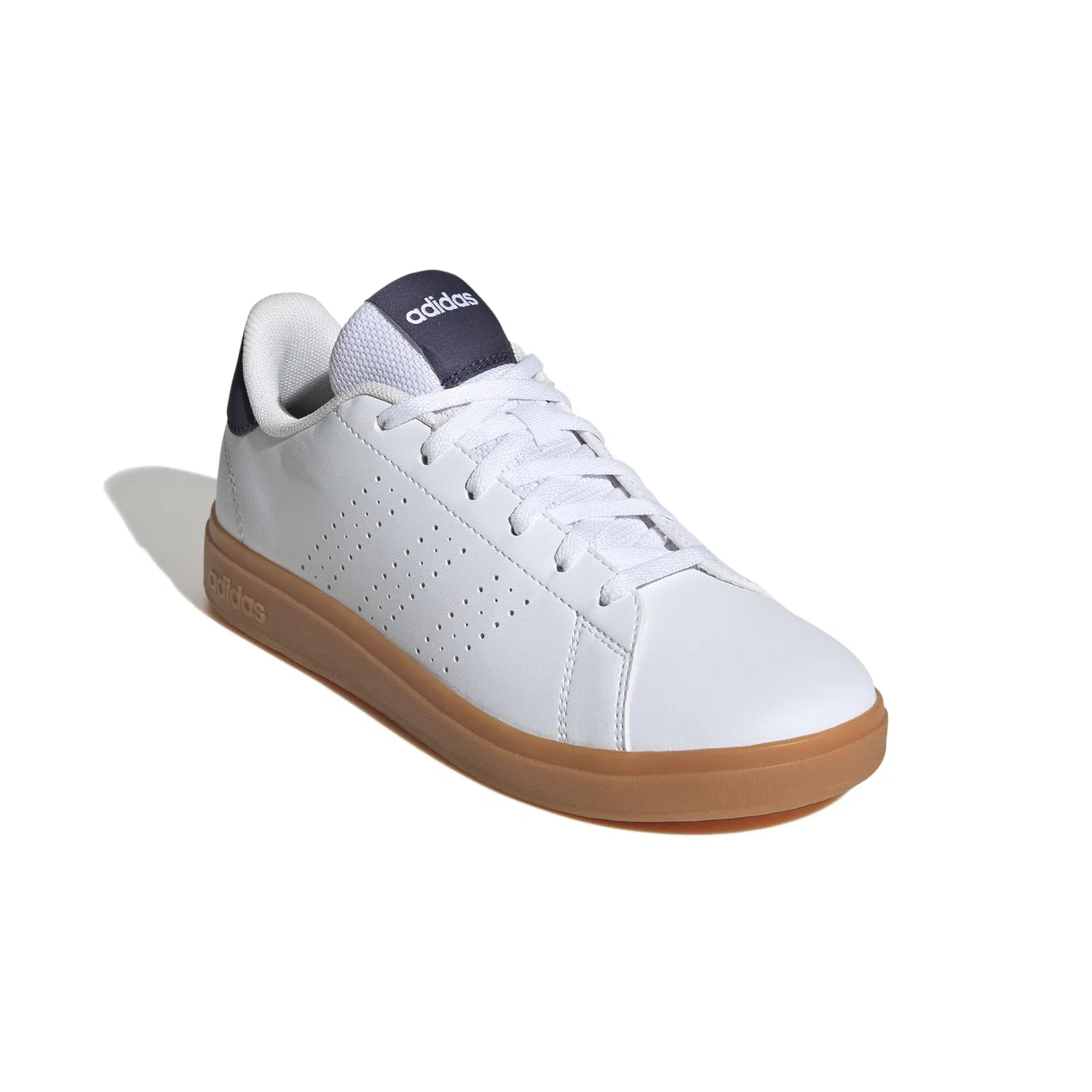 Детские кроссовки для мальчиков с принтом Advantage Base 2.0 Shoes Junior Adidas, Ftwr White Shadow Navy Gum10 — фото 3