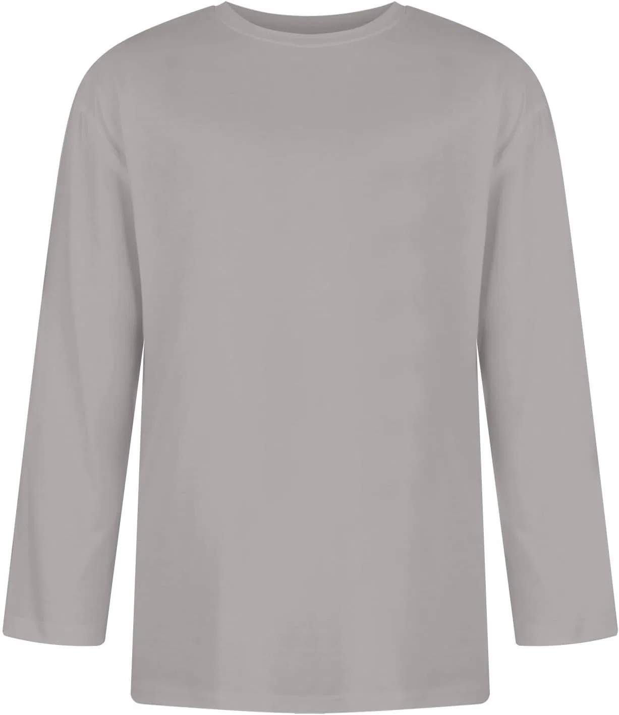 Мужская свободная футболка с коротким рукавом 3/4 Generic, Gray — фото 2