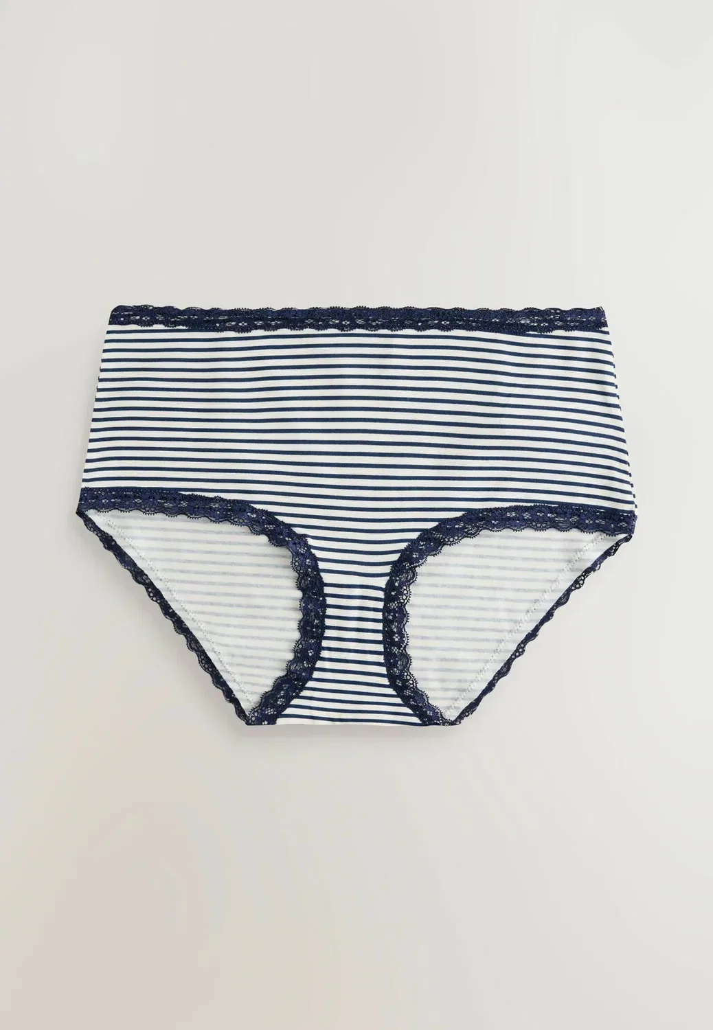 4 труса в упаковке Next, Navy Stripe — фото 4
