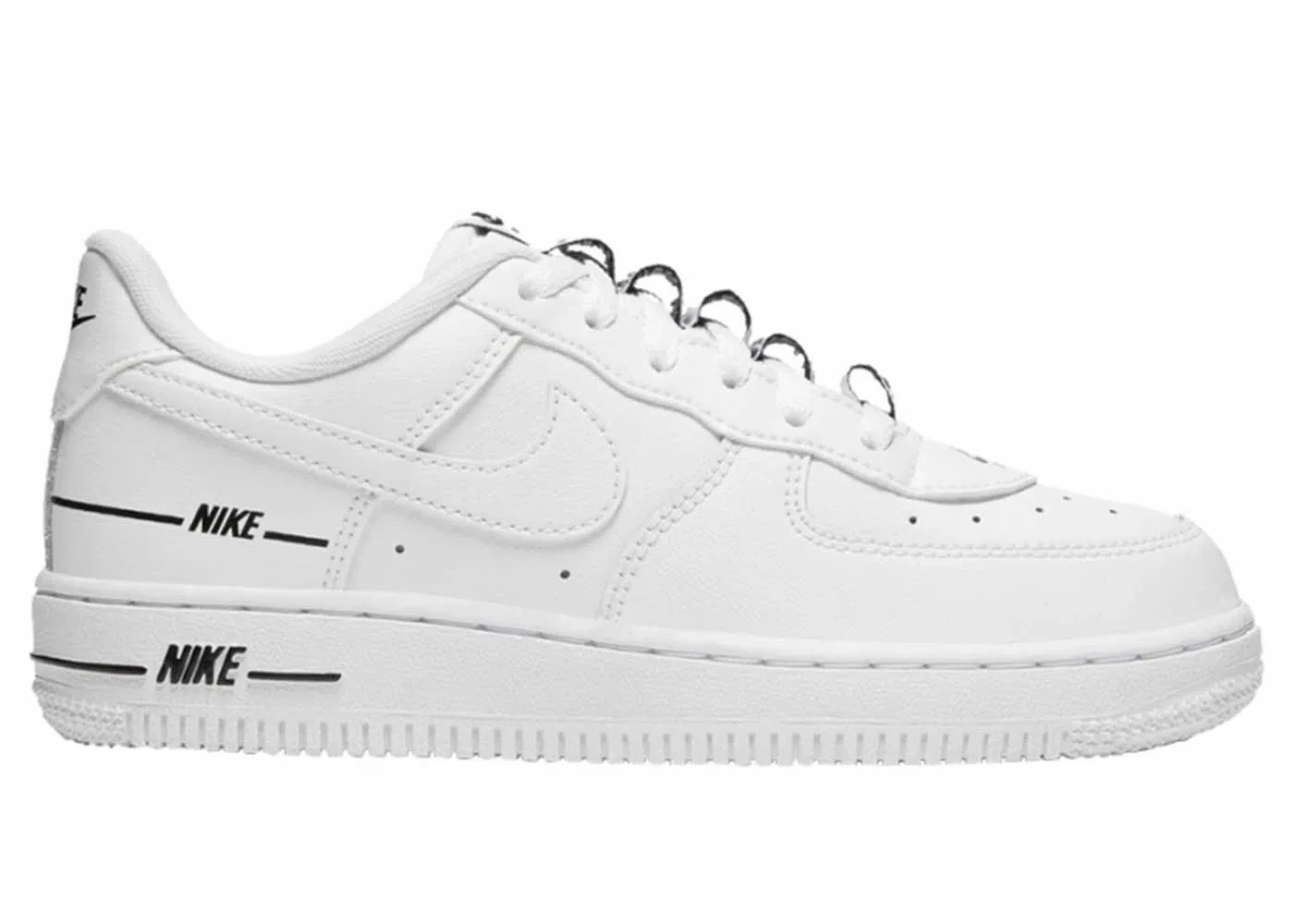 Детские кроссовки Lifestyle Nike Air Force 1 LV8 3, White/White/Black