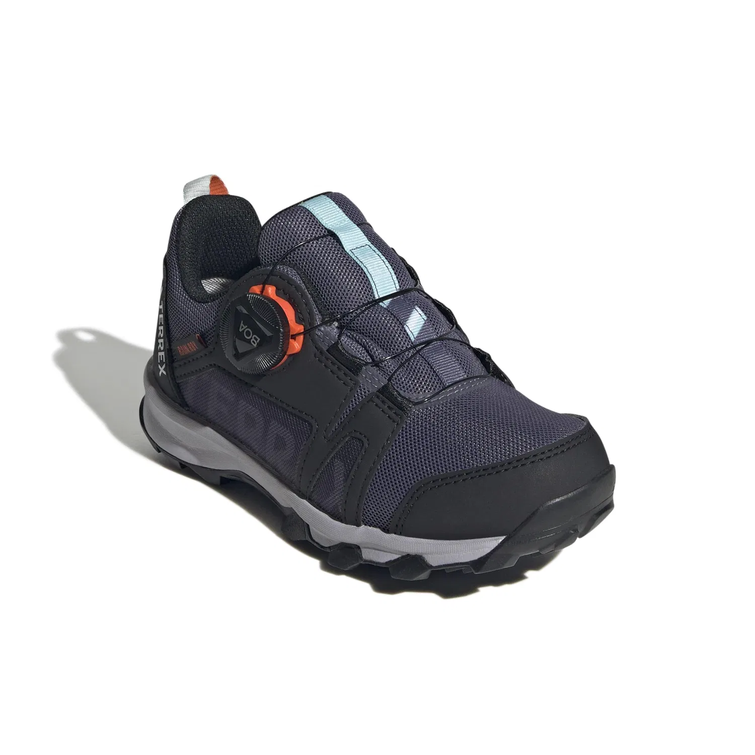 Детские кроссовки для трейлраннинга с водозащитой Terrex Agravic Boa Rain.rdy Adidas, Pure Teal Ftwr White Core Black — фото 3