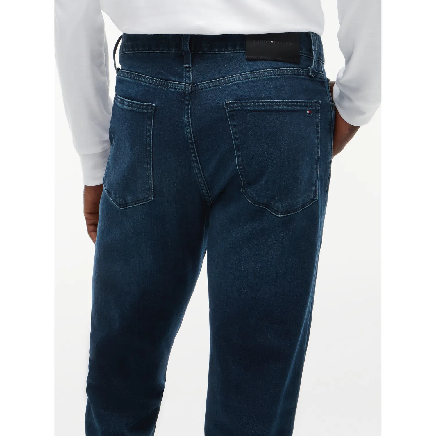 Мужские джинсы slim-fit CORE BLEECKER Tommy Hilfiger, Deep Blue — фото 3