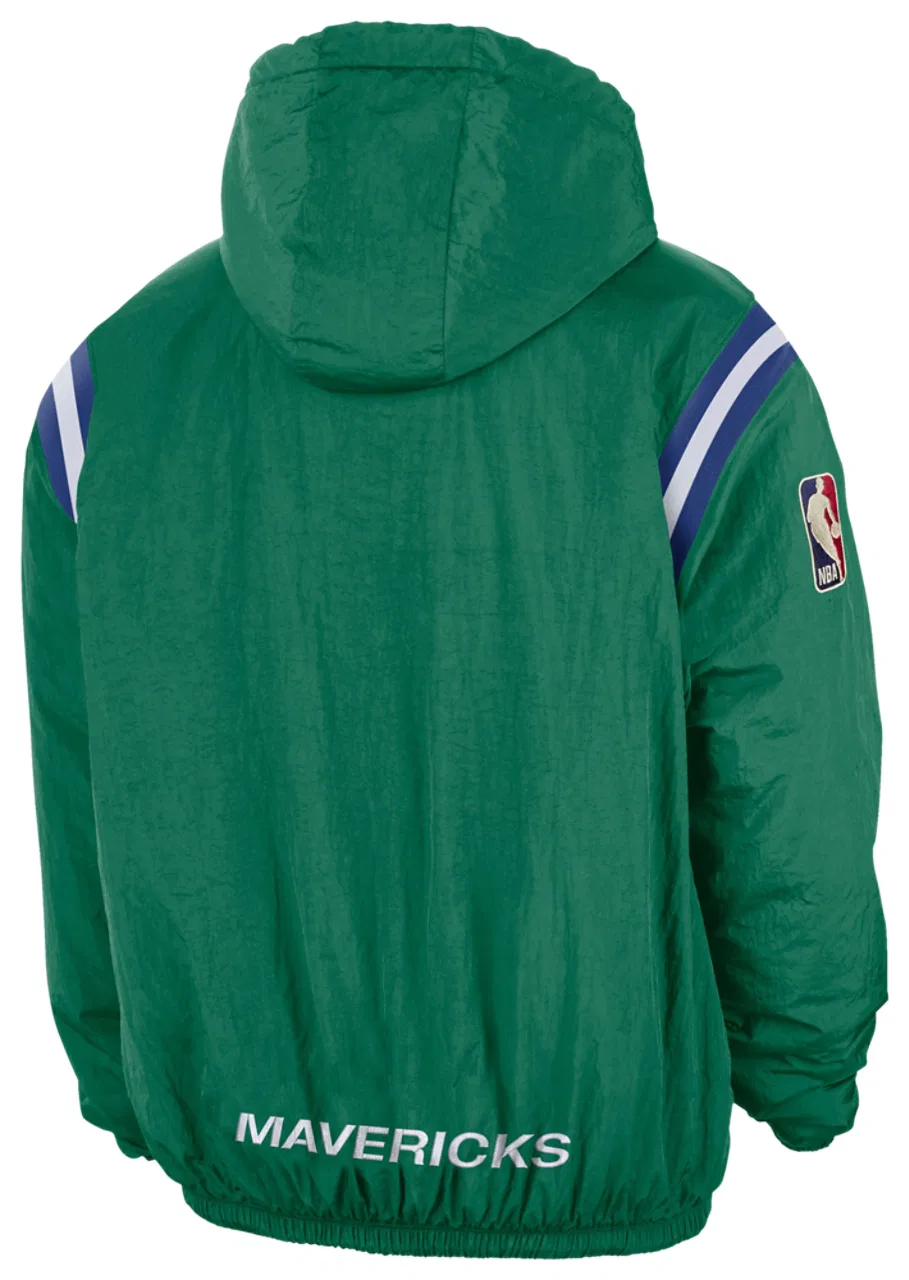 Худи для мужчин Mavericks Woven LND Half-Zip Nike, цвет Green/Multi — фото 2