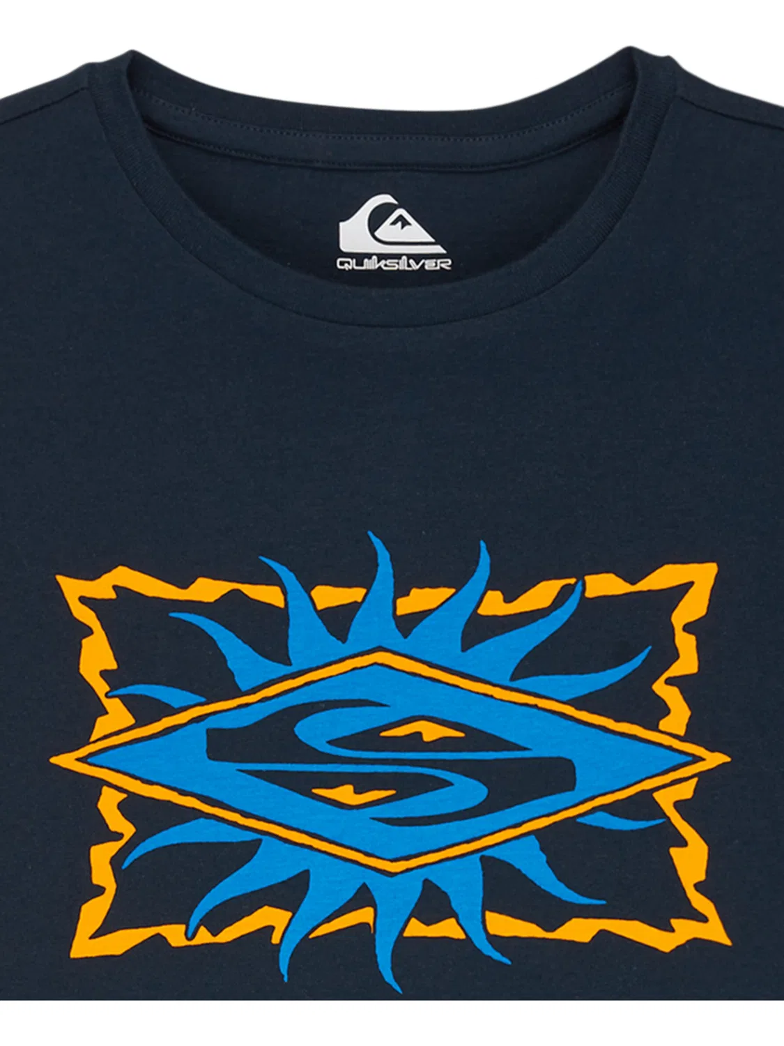 Рубашка Quiksilver Starfish Stamp в темно-синем и бирюзовом цветах — фото 3