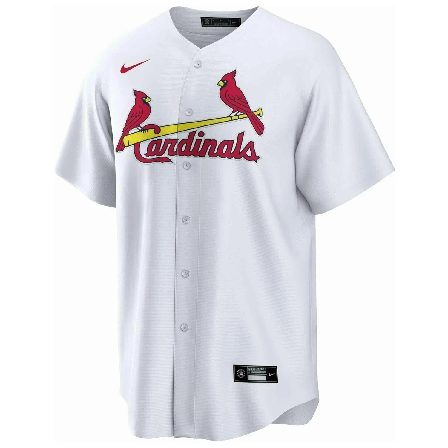 Мужская бейсбольная футболка MLB St. Louis Cardinals Nike, Weiss