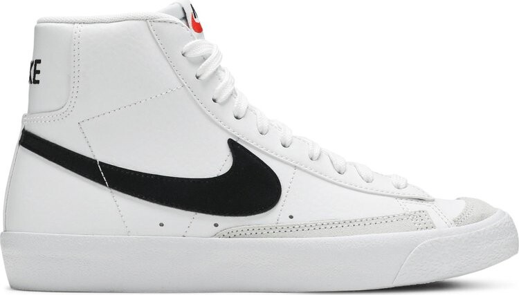 

Кроссовки Nike Blazer Mid '77 GS 'White Black', белый