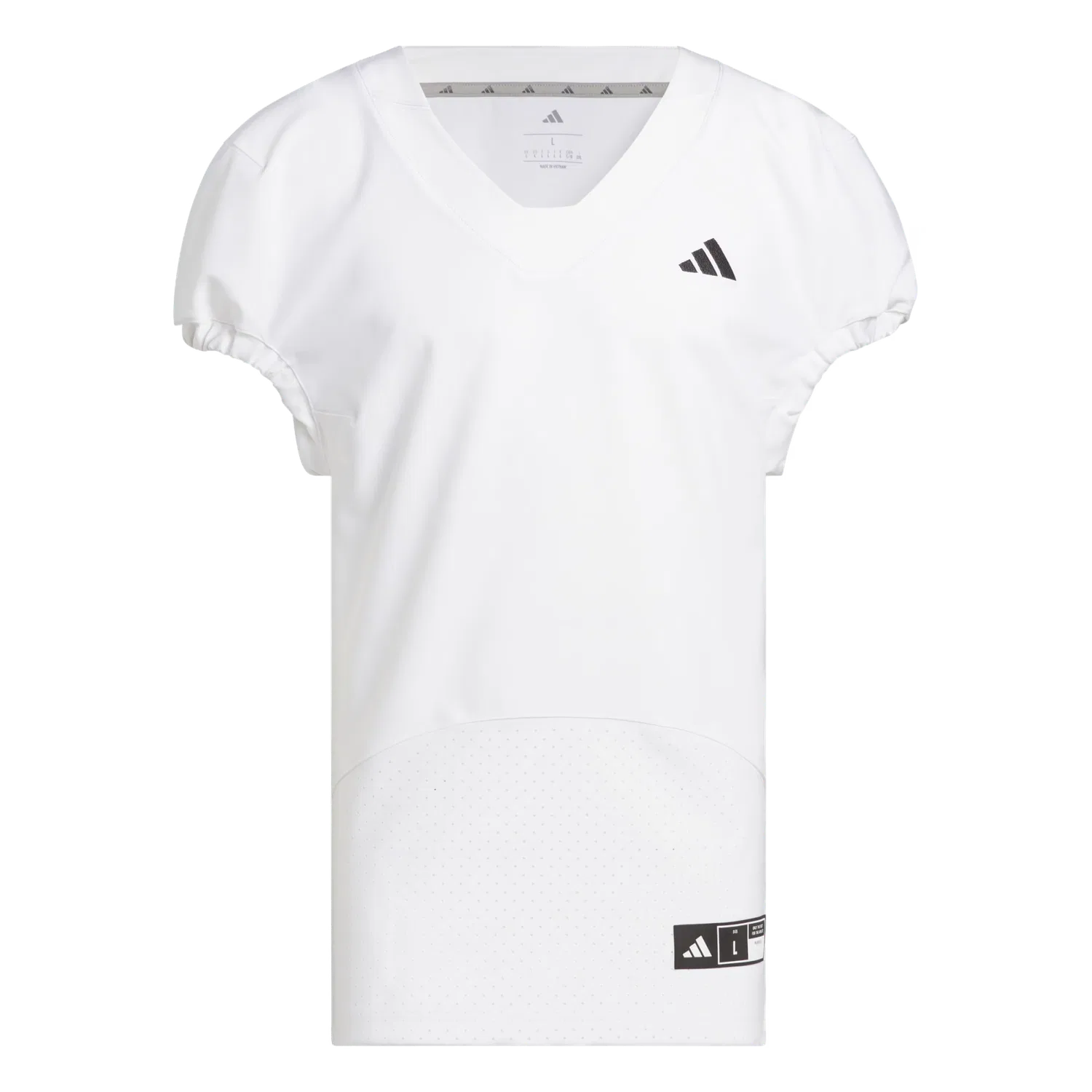 Мужская футболка регулярная Adizero Impact American Football Adidas, белый