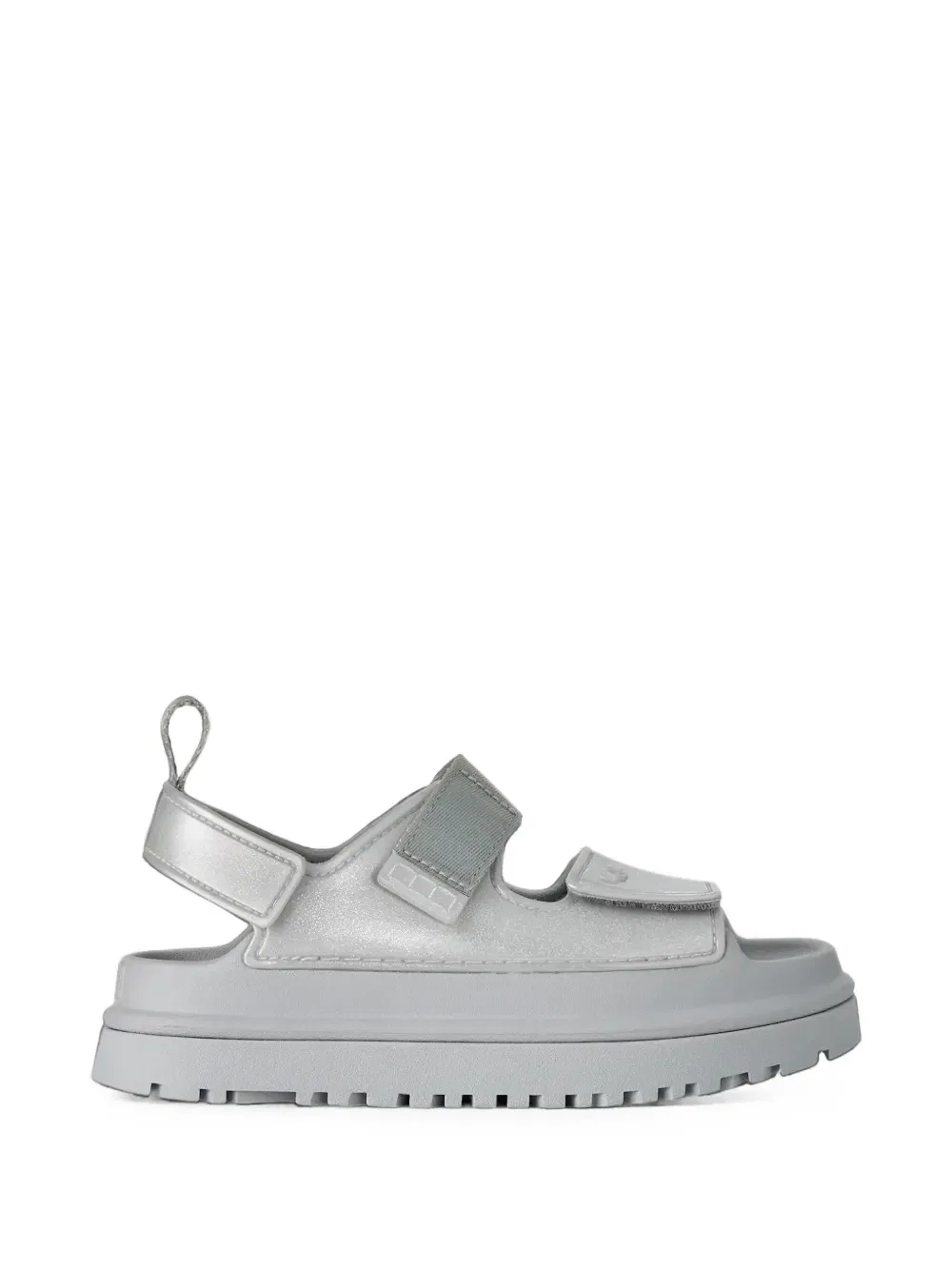 Сандалии для девочки Ugg Kids, серебристый — фото 2
