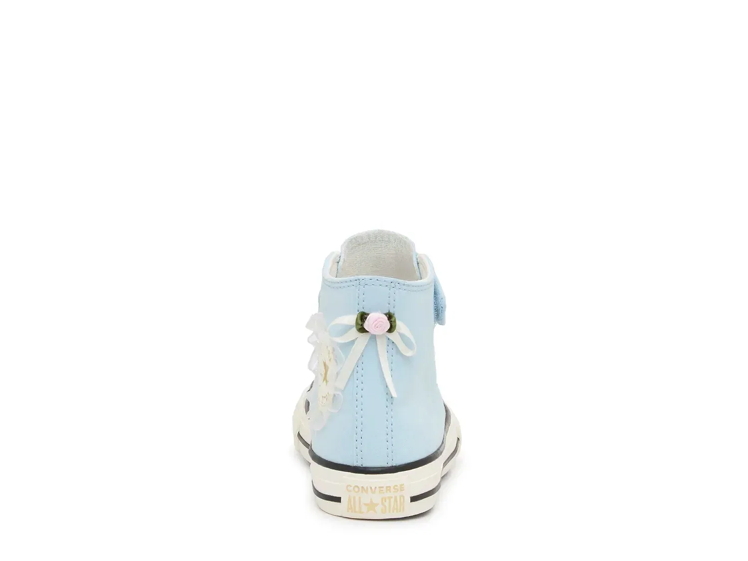 Кеды высокие Chuck Taylor All Star Fancy Floral, Converse, синий — фото 4