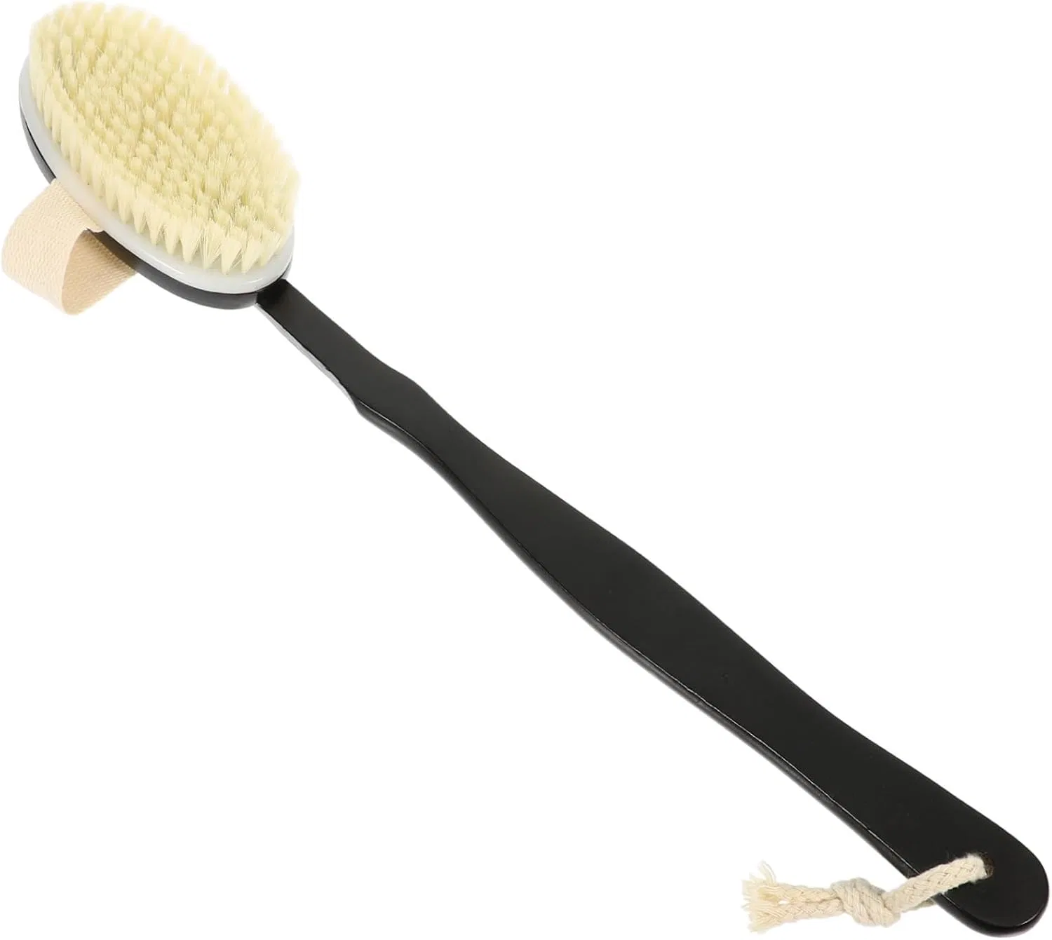 Щетка для тела с длинной ручкой, Anneome, 42 см, Black Body Scrubber