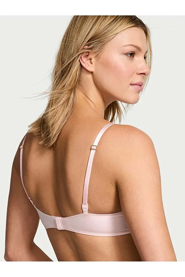 Женский бюстгальтер-деми с поролоном Smooth Lightweight Padding Supported Demi Bra Victoria'S Secret, Angel Pink — фото 3