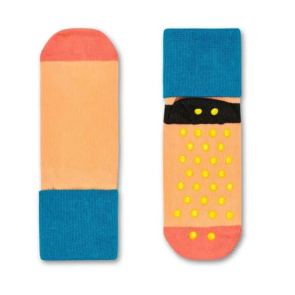 Носки детские антискользящие Bunny 2 пары Happy Socks, мультиколор — фото 2