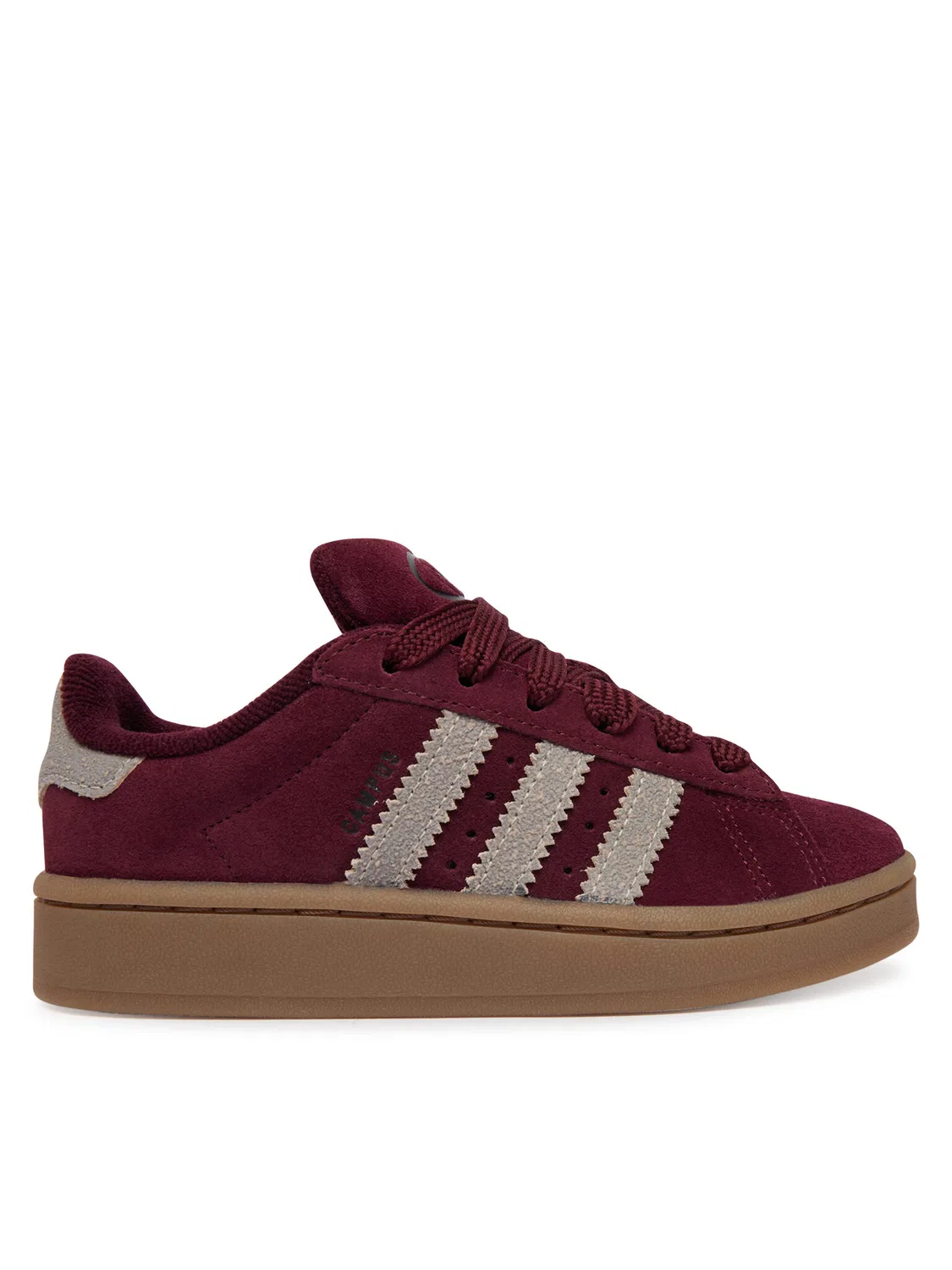 Кроссовки для мальчика Campus Adidas, темно-красный