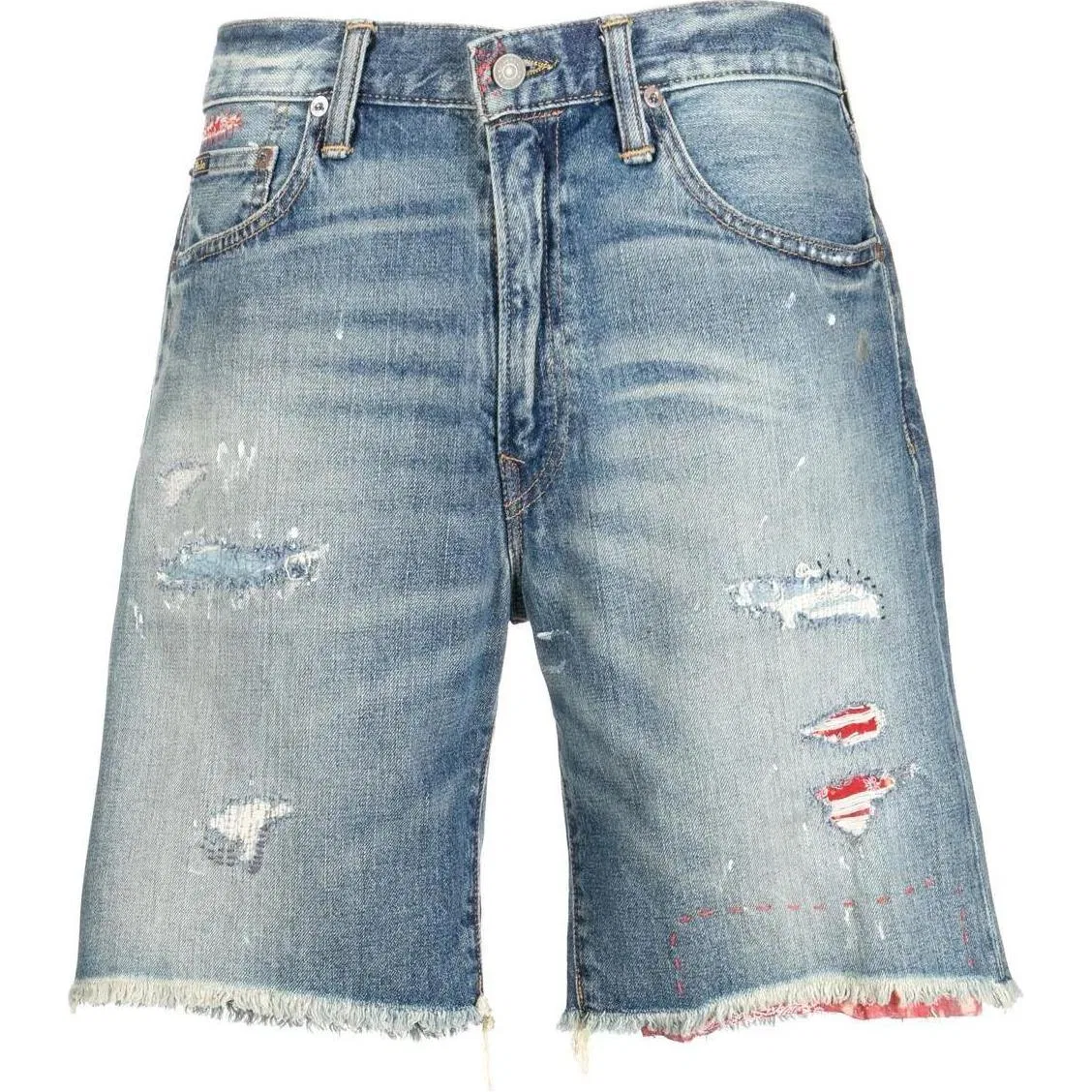 Мужские джинсовые шорты с градиентом Polo Ralph Lauren, Gradient Blue