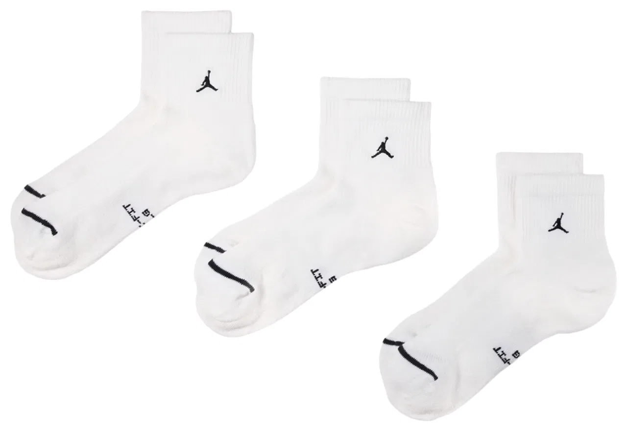 Мужские носки с технологией Dri-FIT набор из 3 пар Jordan Everyday, белый