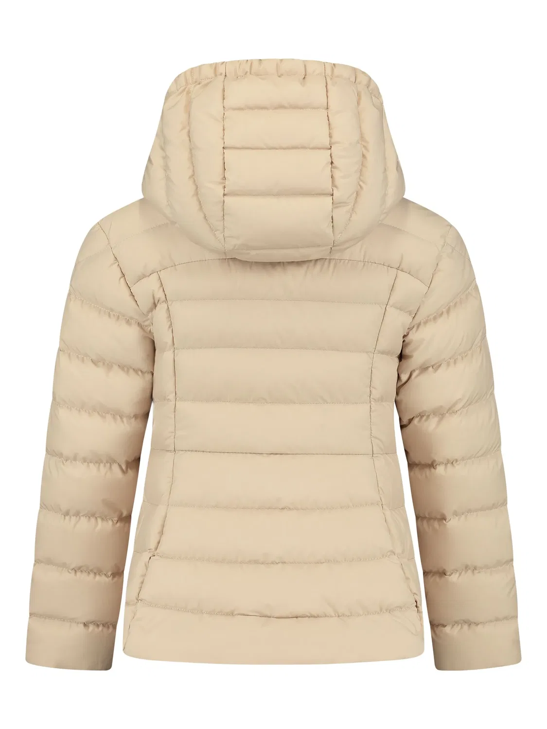 Куртка с логотипом на рукаве Moncler, песочный бежевый — фото 2