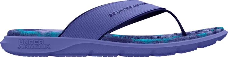 

Сандалии Under Armour Ignite Pro Marbella Graphic Sandal GS Baja Blue Camo, синий