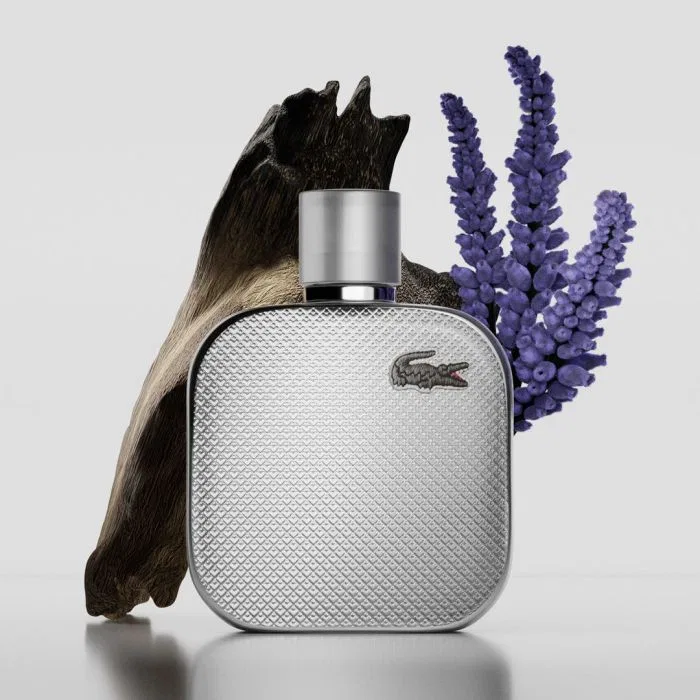Парфюмерная вода 50 мл Lacoste, L.12.12 silver grey — фото 3