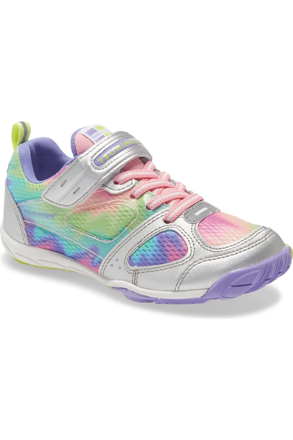 Кроссовки детские спортивные Mako Tsukihoshi, Silver/Lavender