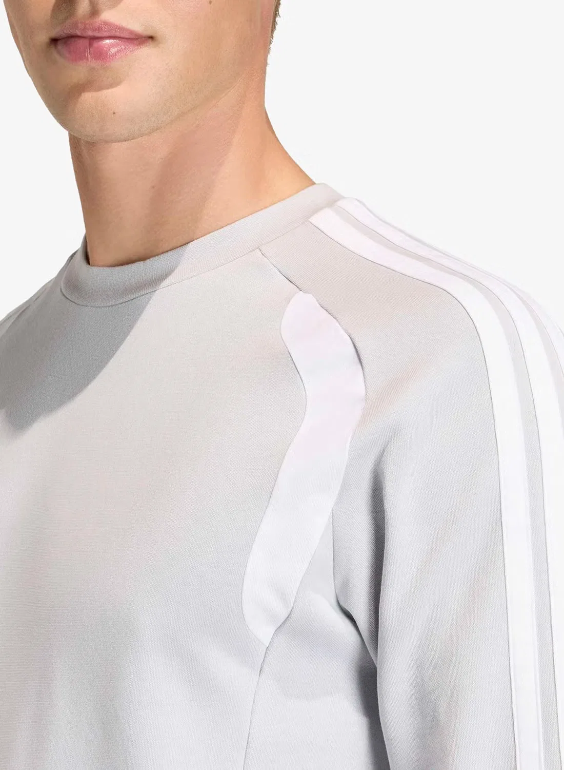 Свитшот с длинным рукавом Tiro26 league Adidas, серый — фото 4
