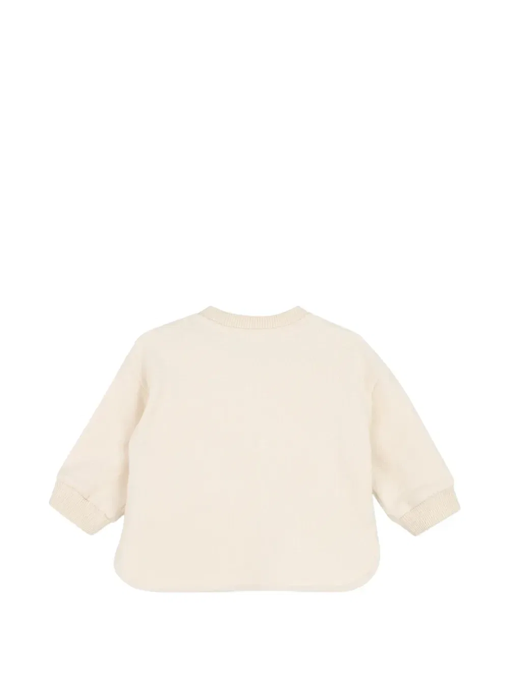 Спортивный костюм с нашивкой Kenzo Kids, бежевый — фото 4
