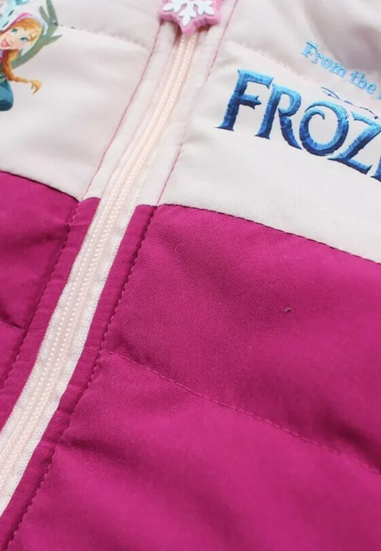 Imprimé la reine des neiges - зимняя куртка Disney, Fushia — фото 3