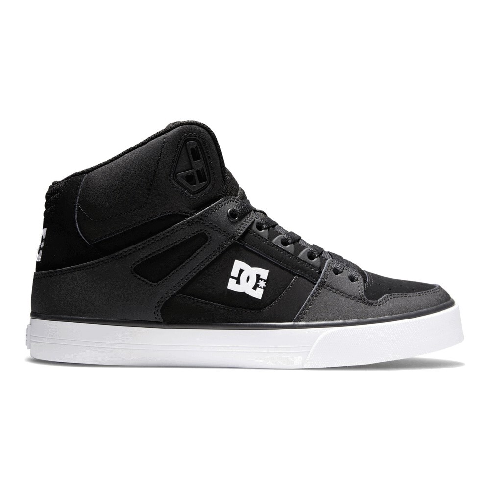 

Кроссовки Dc Shoes Pure Unisex, black/black/white, Черный, Кроссовки Dc Shoes Pure Unisex, black/black/white