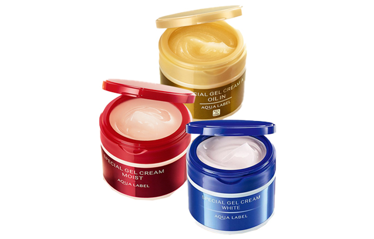 SHISEIDO ZISHENGTANG Aqua Seal мультиэффектный крем для лица набор средств по уходу за кожей увлажняющий подтягивающий и восстанавливающий 90г*3 — фото 3