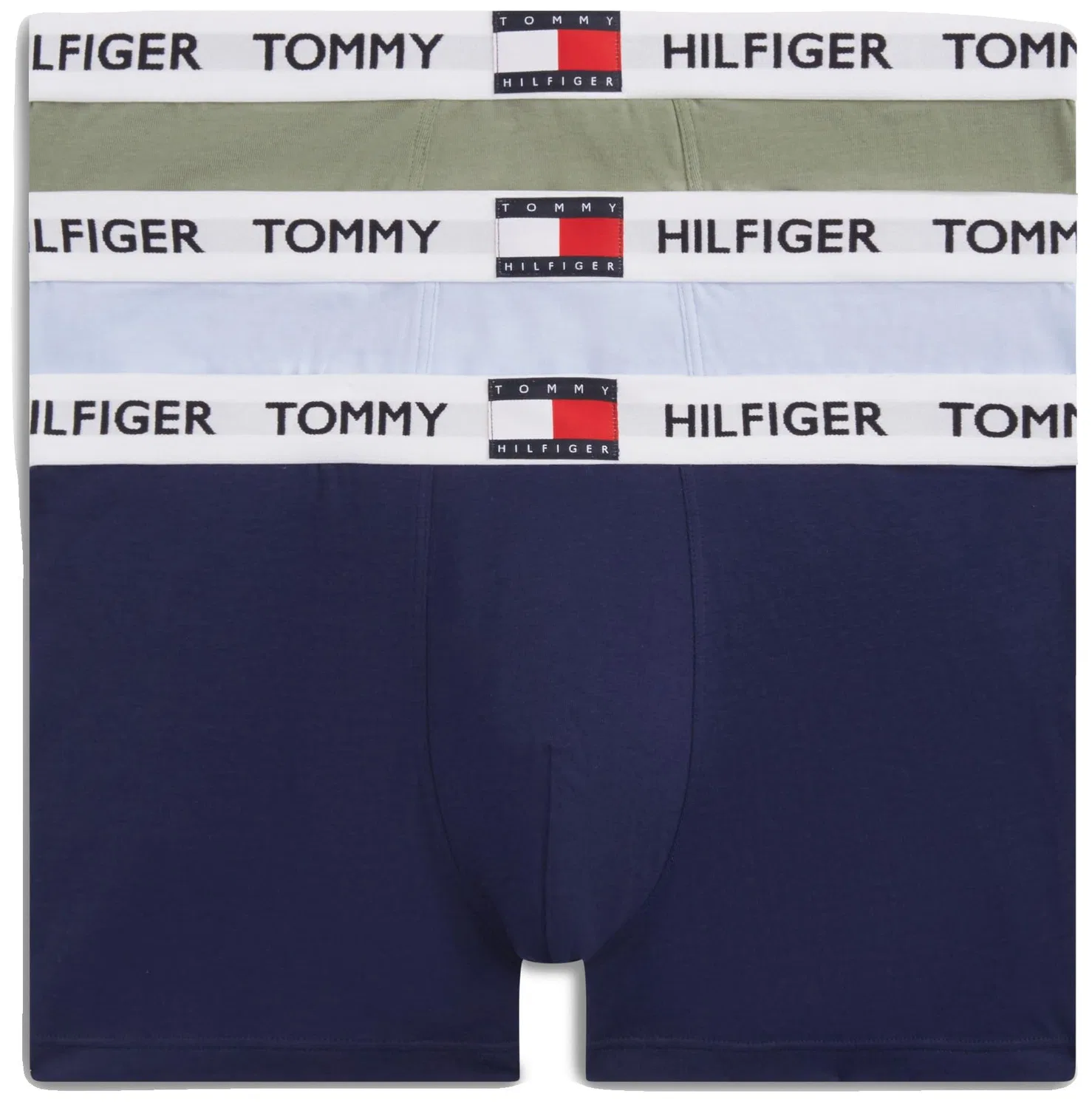 Мужские боксеры с принтом Tommy Hilfiger, 0ti - Utl Sge Prppy Nvy Keepsake Bl