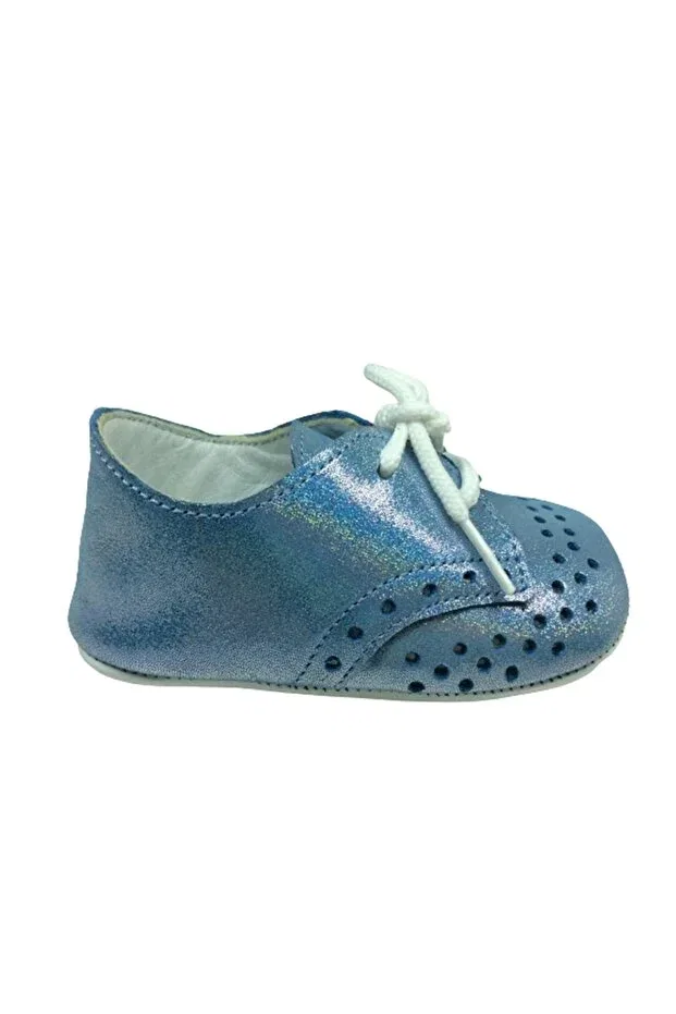 Детские туфли для девочек кожаные Ortaç, Blue