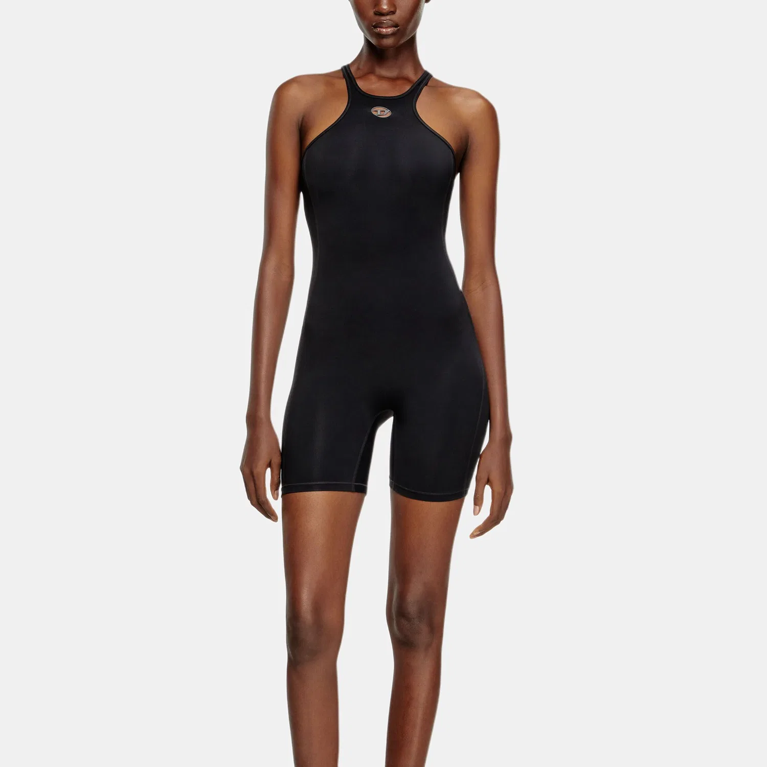 Комбинезон DIESEL Nydia Cut Out Oval Black — фото 2