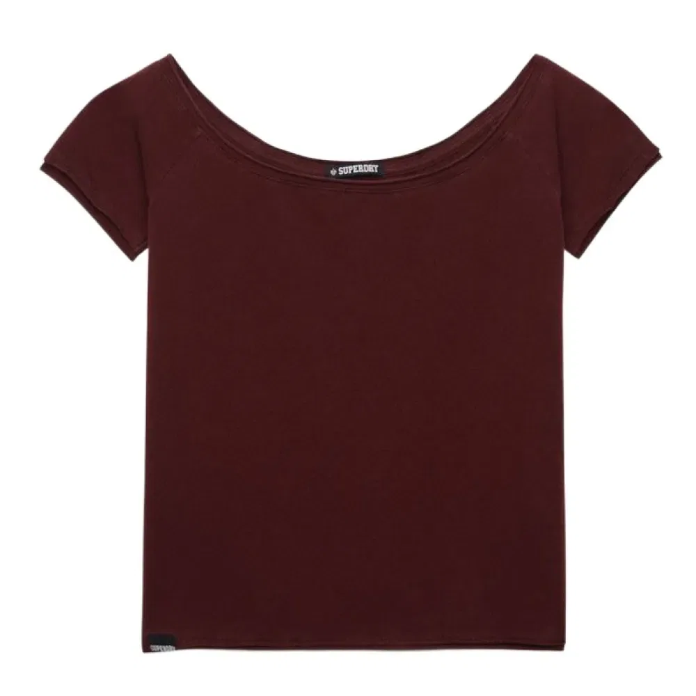 Топ с открытыми плечами Bardot Superdry, красный