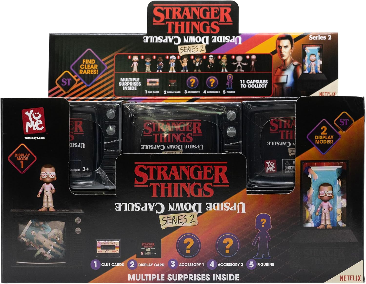 

Коллекционные фигурки YuMe Stranger Things Series Two, 12 фигурок