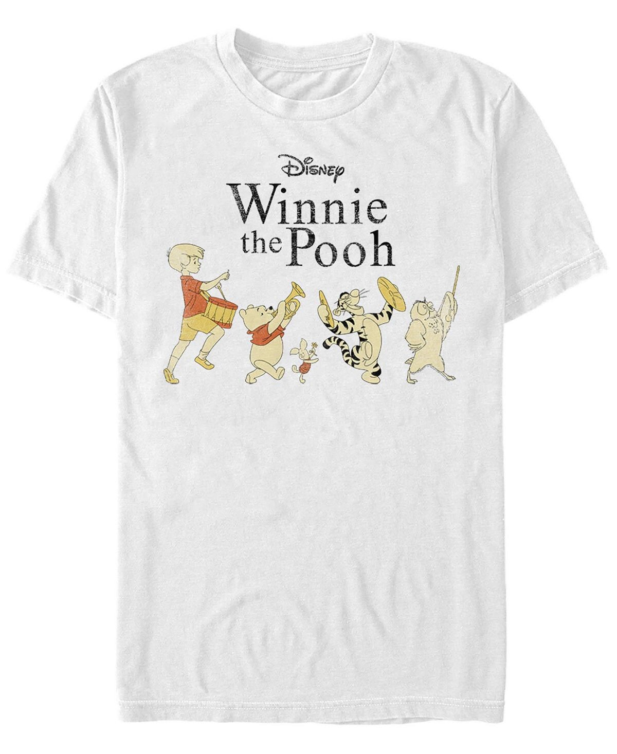 

Мужская футболка с круглым вырезом с короткими рукавами pooh parade Fifth Sun, белый