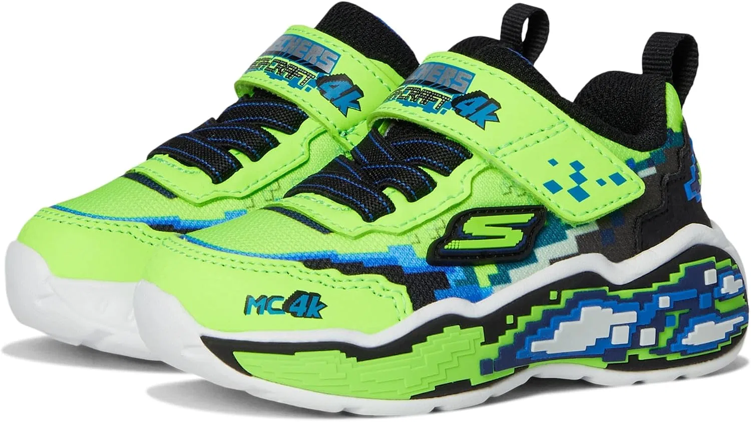 Детские кроссовки для мальчиков Mega Scene Skechers, Lime/Black