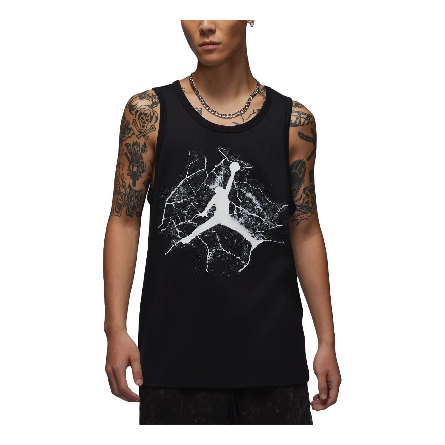 

Топ Air Jordan Graphic Tank Asia Sizing 'Black'