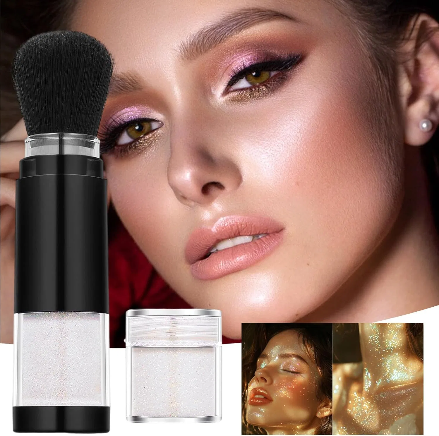 Пудра для тела Glitter Cheekshimer Powder 256-03 — фото 2