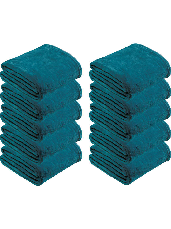 

Одеяло REDBEST Fleece Wohn 10er Pack, бирюзовый