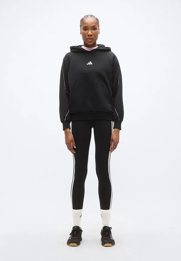 Толстовка стадиона Adidas Sportswear, Black/Off White — фото 2