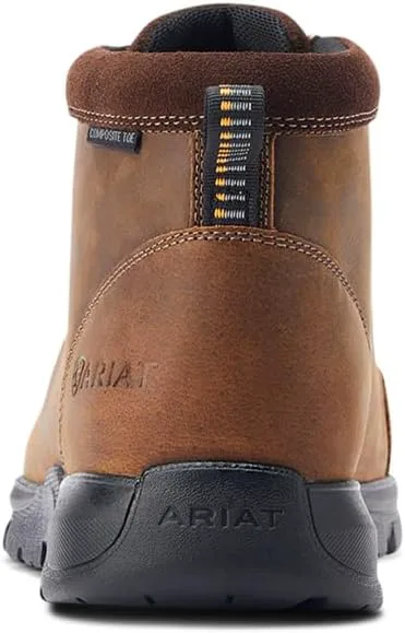 Мужские рабочие ботинки ARIAT Edge Lte Moc с композитным носком, коричневый — фото 2