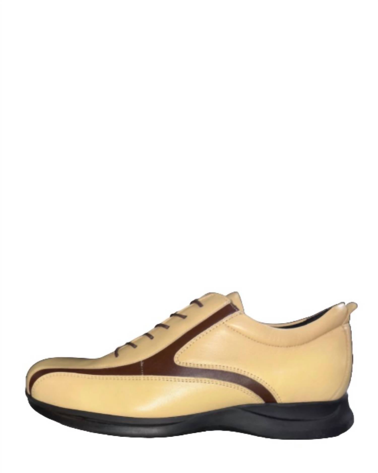 Мужские туфли Austin Oxford в бежевом цвете Florsheim — фото 2