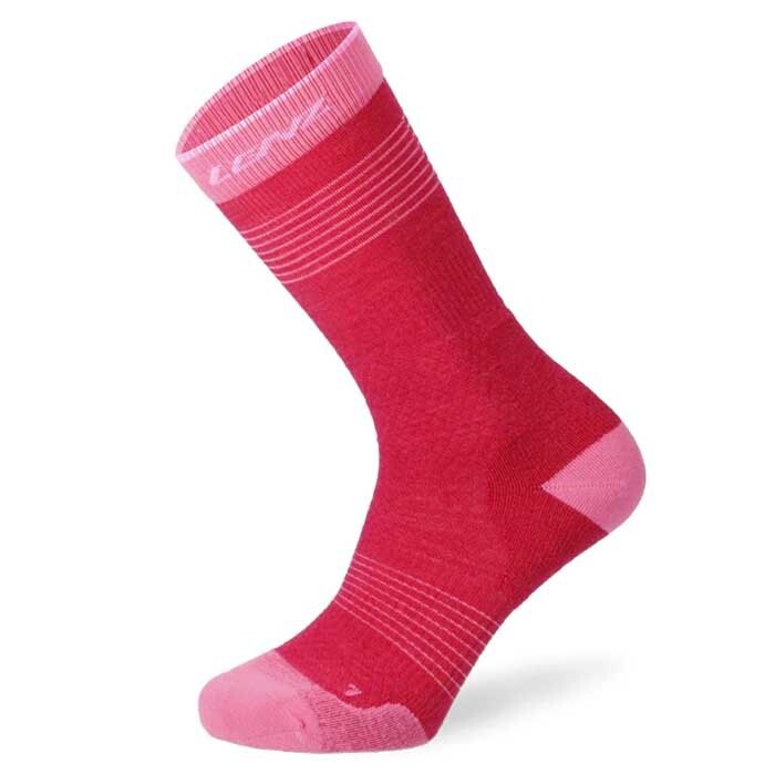 

Носки Lenz Merino Outdoor 1 Mid Half, розовый